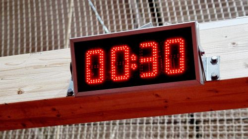 LED Stoppuhr 10cm Ziffernhöhe LED Stoppuhr 10cm Ziffernhöhe