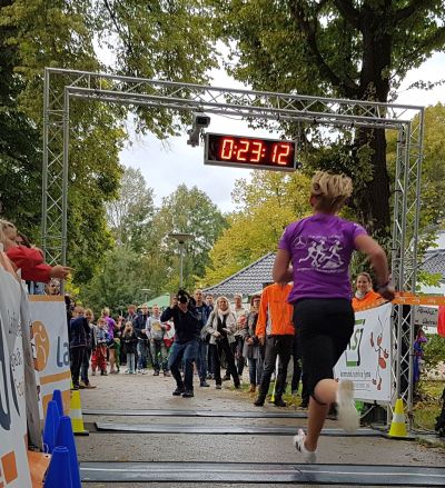 Laufveranstaltung LED Stoppuhr